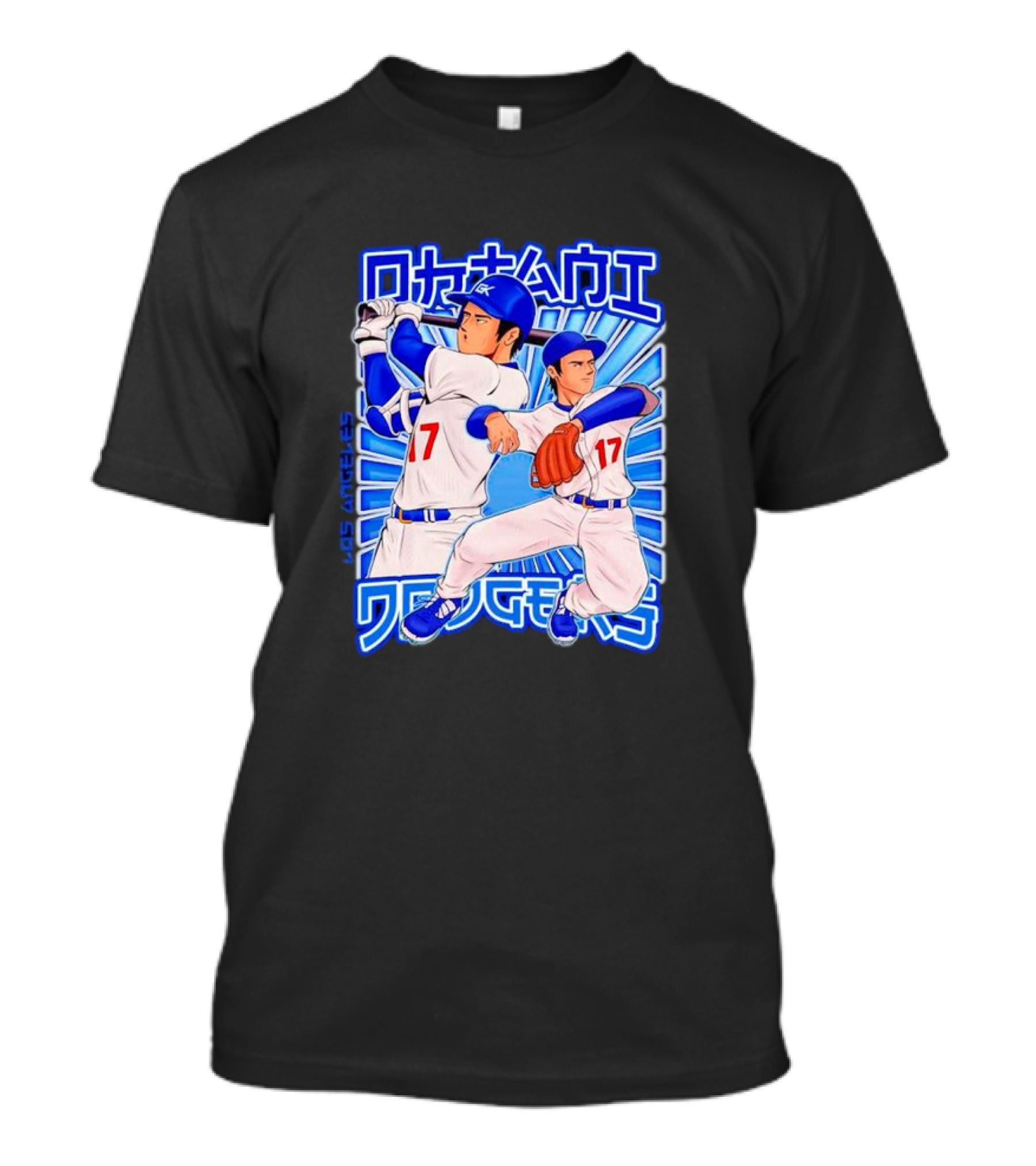 Shohei Ohtani Los Angeles Baseball Hero In Action Japan T-Shirt
