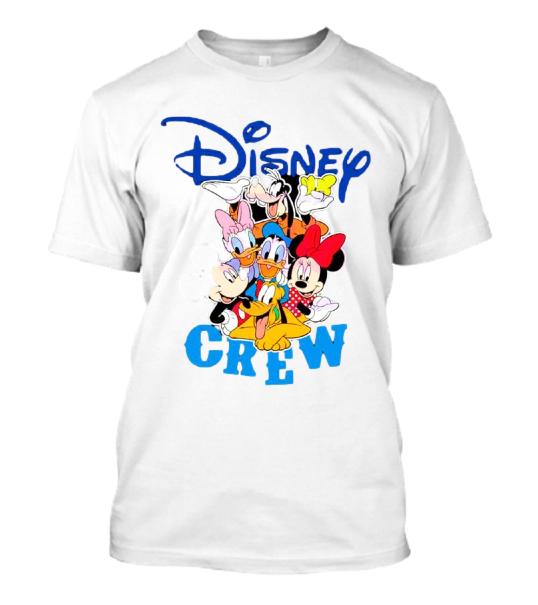 Disney Crew Mickey And Friends Group T-Shirt