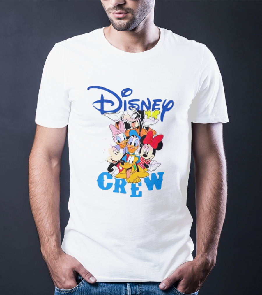 Disney Crew Mickey And Friends Group T-Shirt