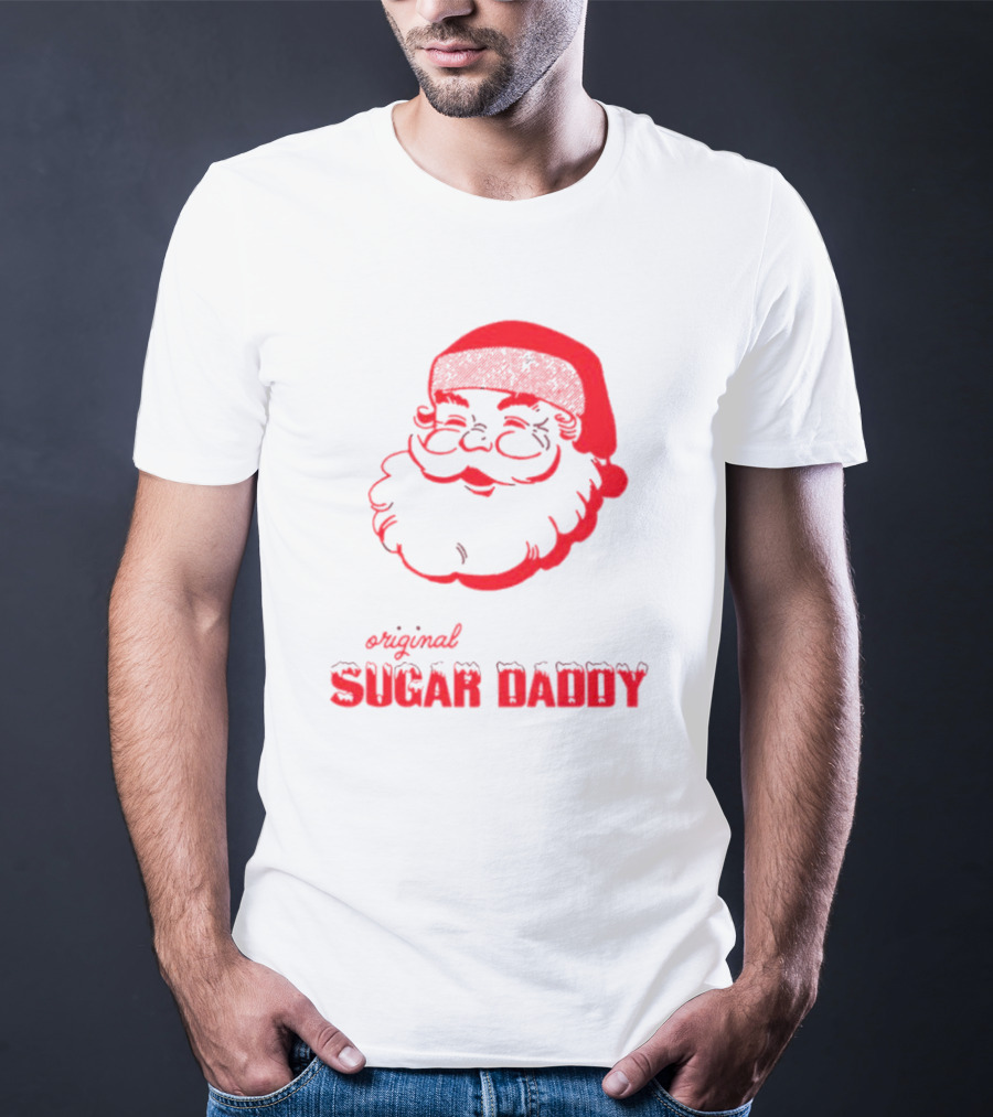 Original Sugar Daddy Santa Christmas T-Shirt