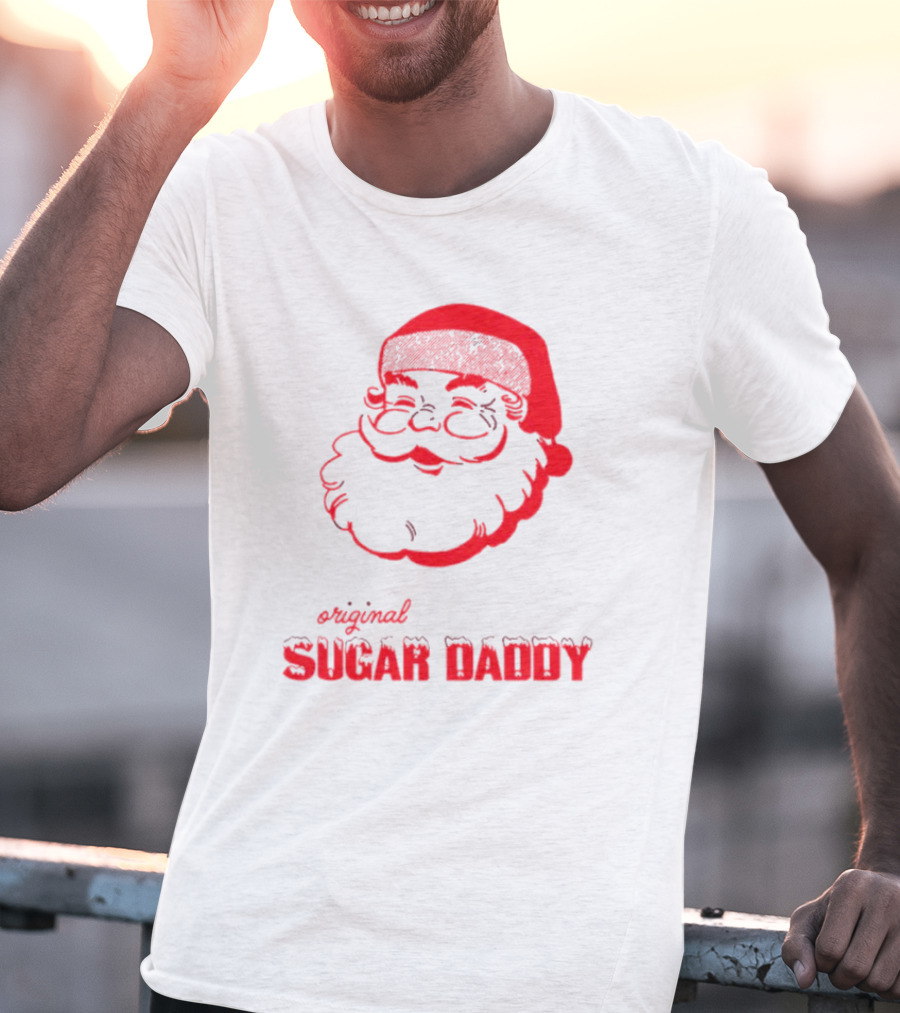 Original Sugar Daddy Santa Christmas T-Shirt