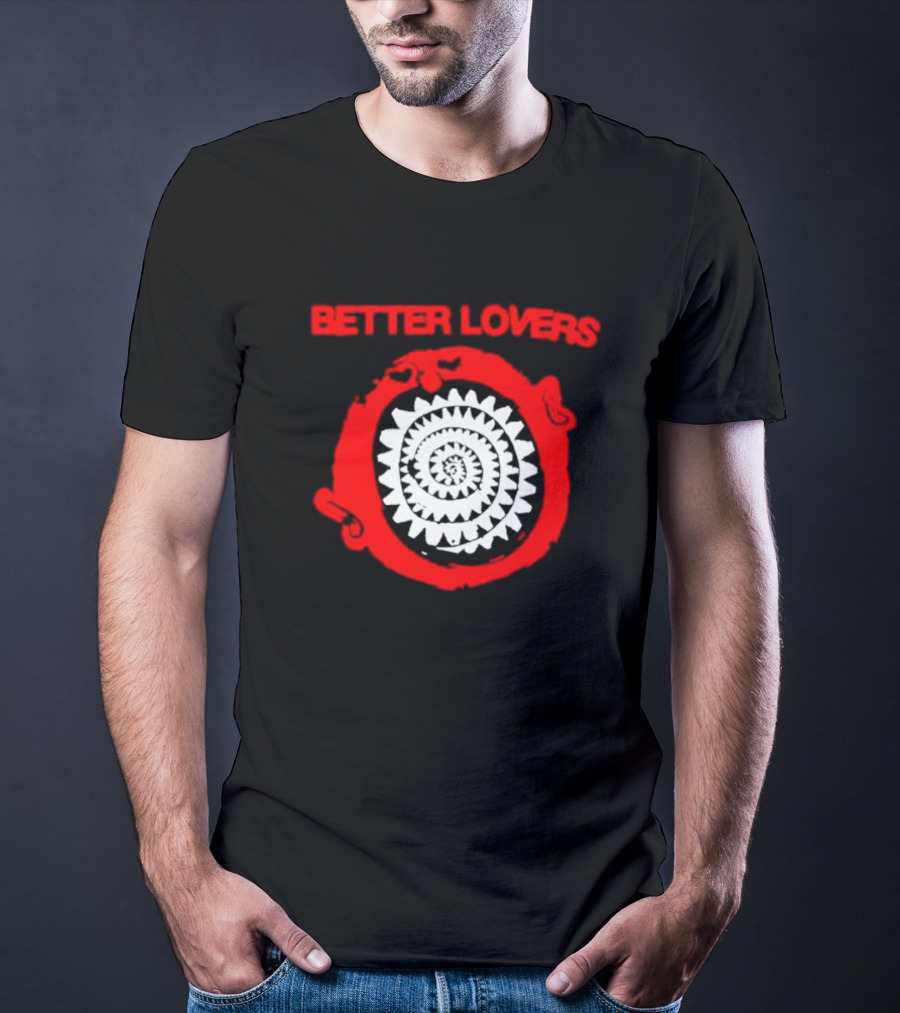 Better Lovers Spiralth Red Spiral T-Shirt