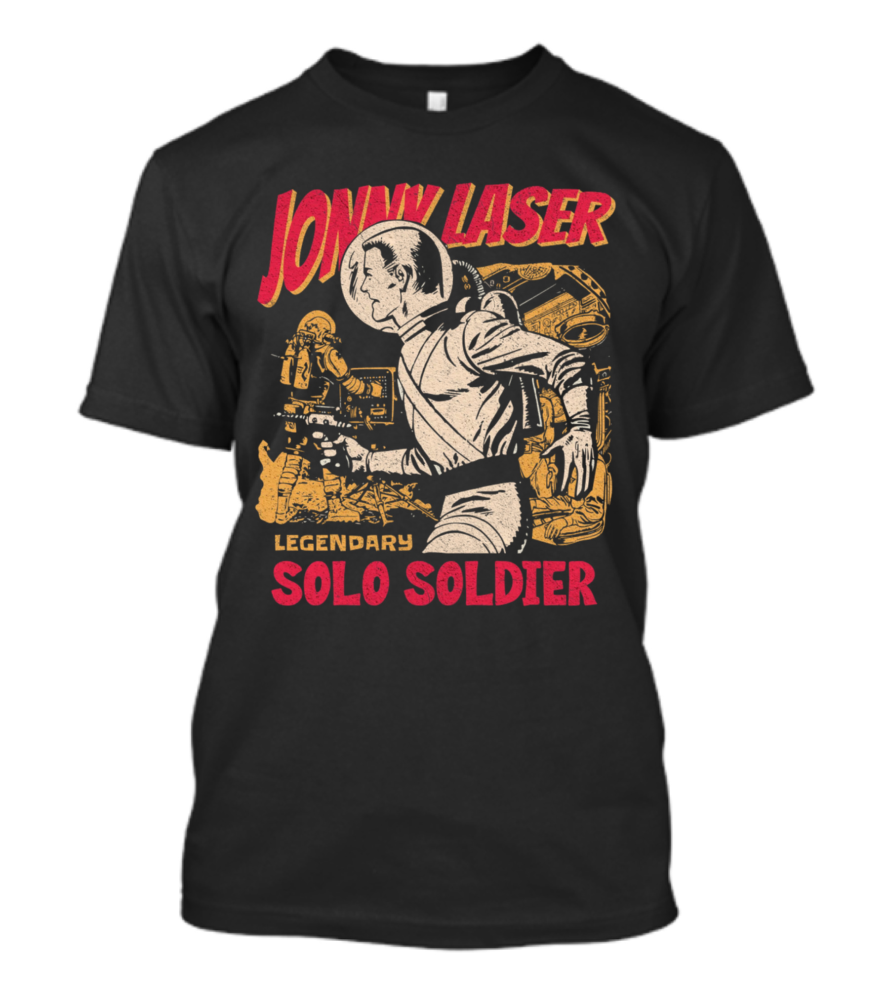 JONNY LASER LEGENDARY SOLO SOLDIER T-Shirt