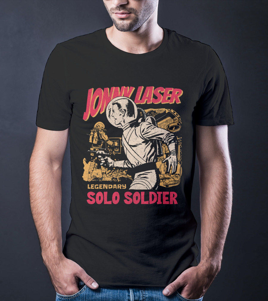 JONNY LASER LEGENDARY SOLO SOLDIER T-Shirt
