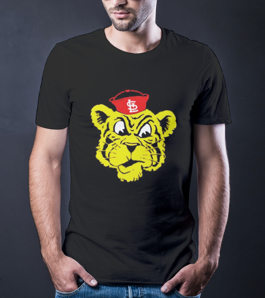 STL Hat Worn By Mizzou Tiger Drawing T-Shirt