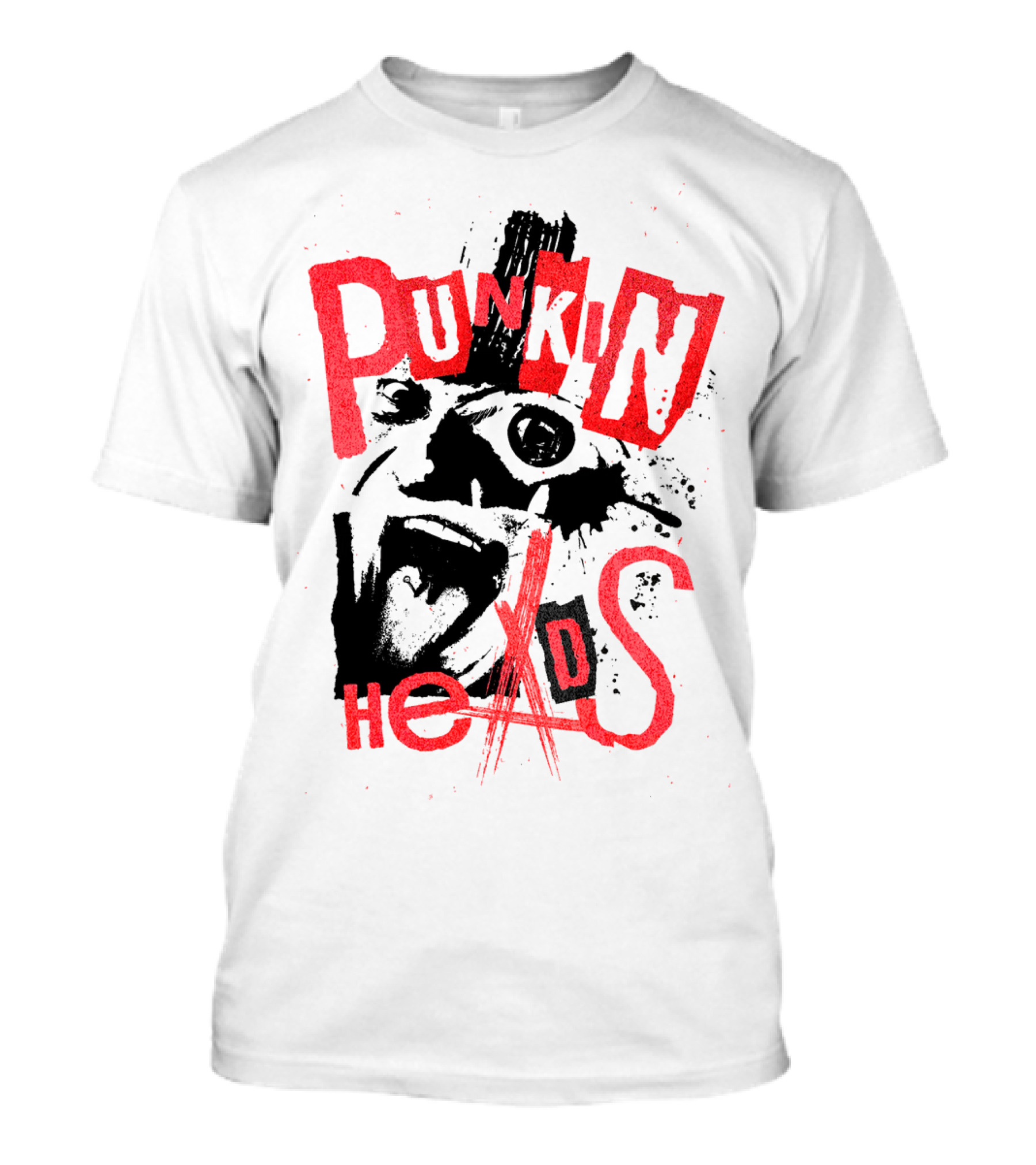 Punkin' Heads Horror Mask Graffiti T-Shirt