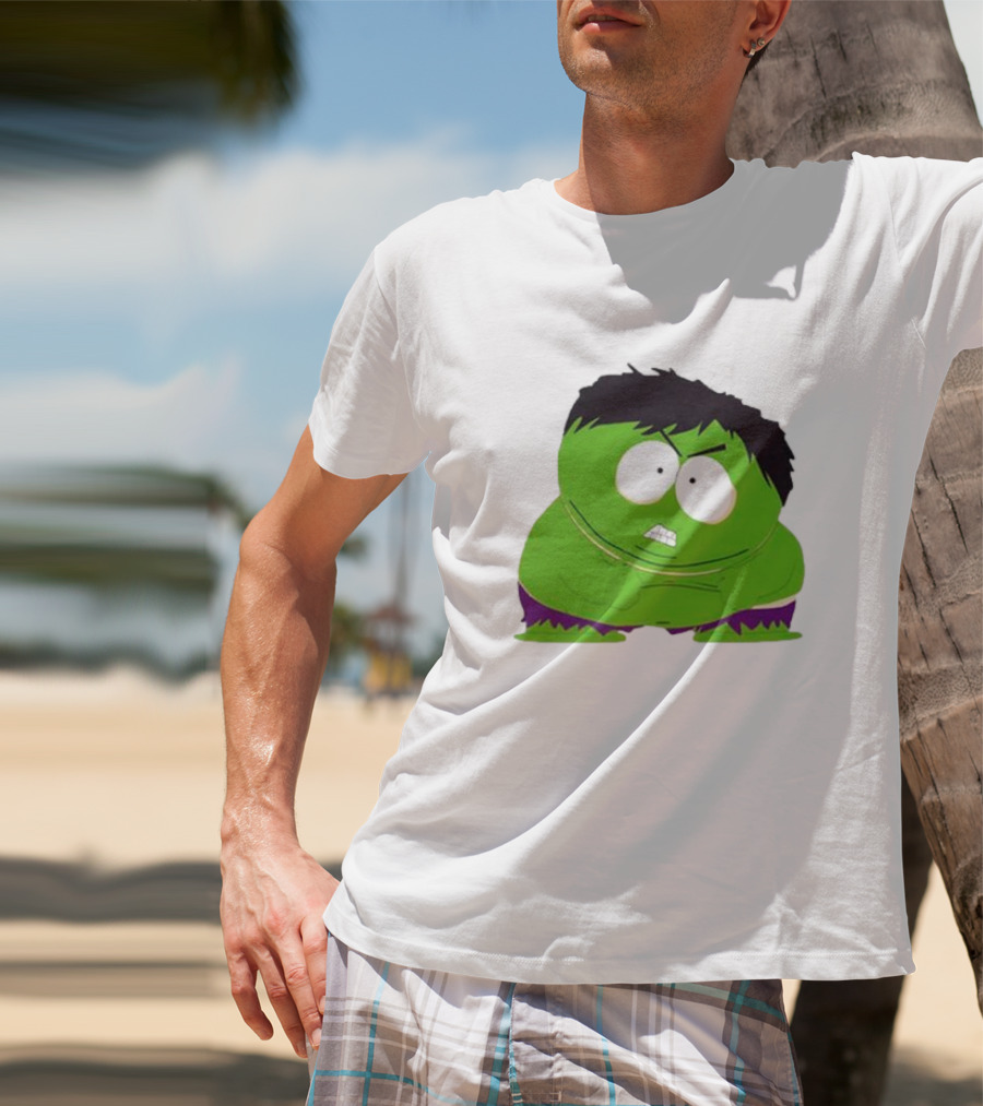 South Park Hulk Crossover Character Mashup T-Shirt