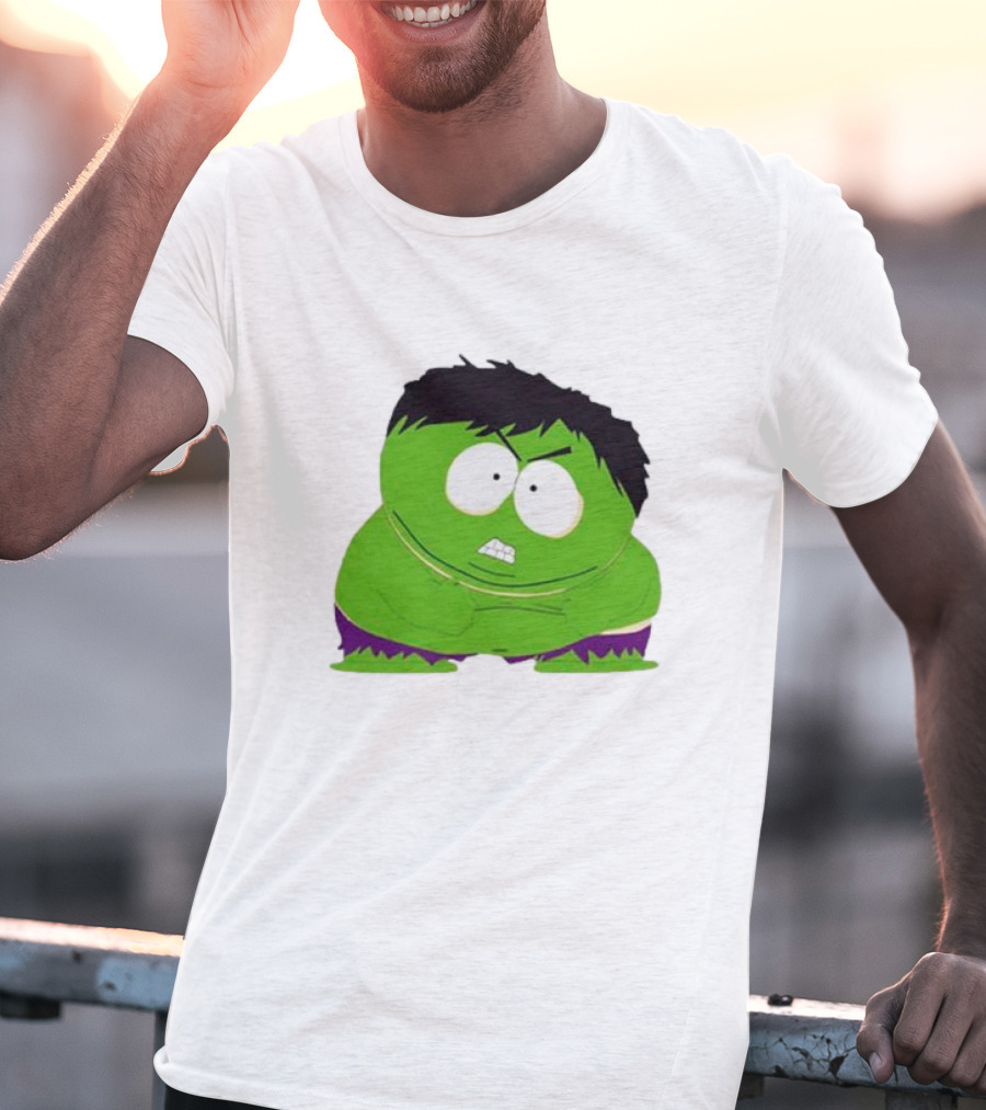 South Park Hulk Crossover Character Mashup T-Shirt