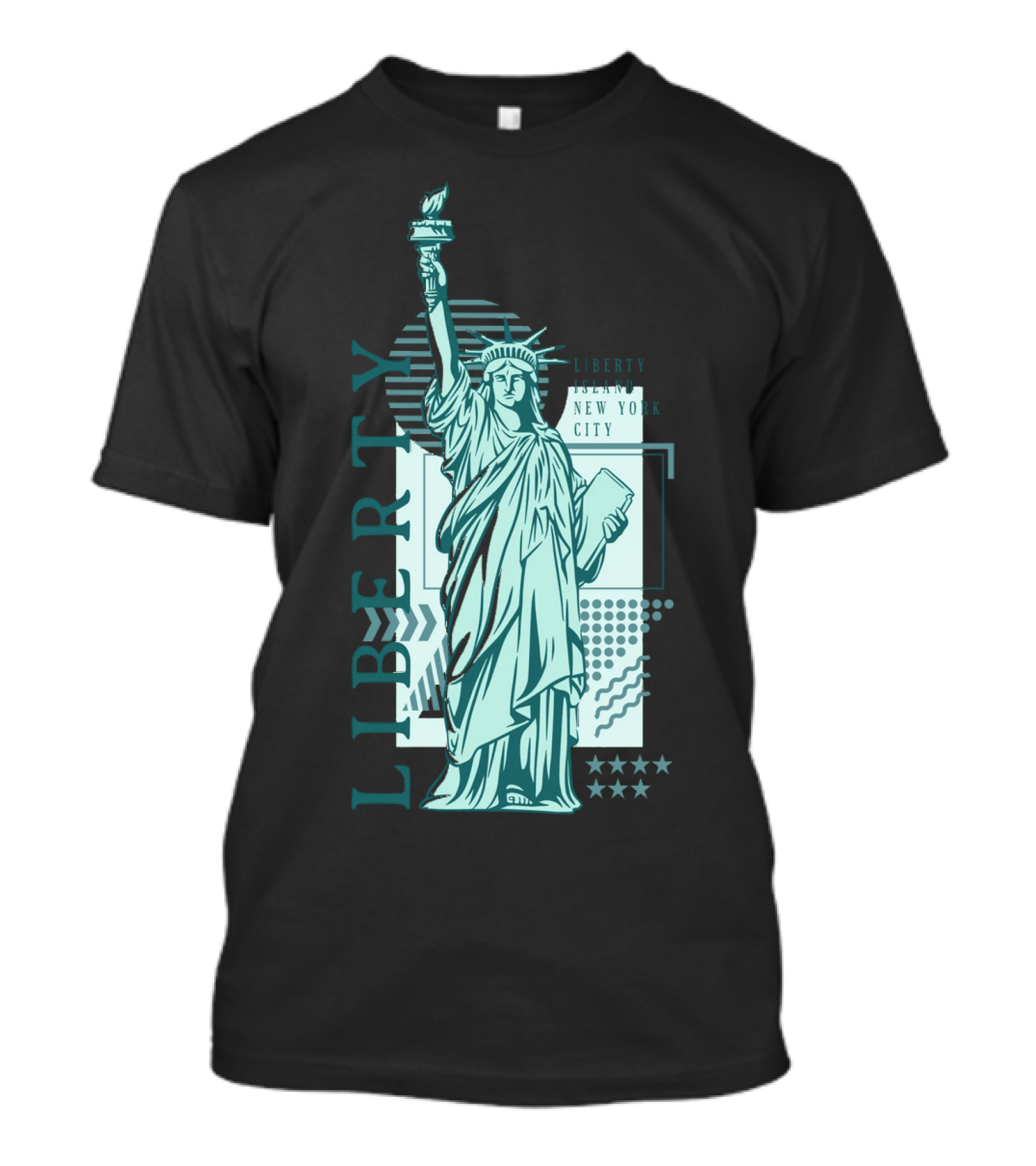Liberty New York City Statue Of Liberty T-Shirt