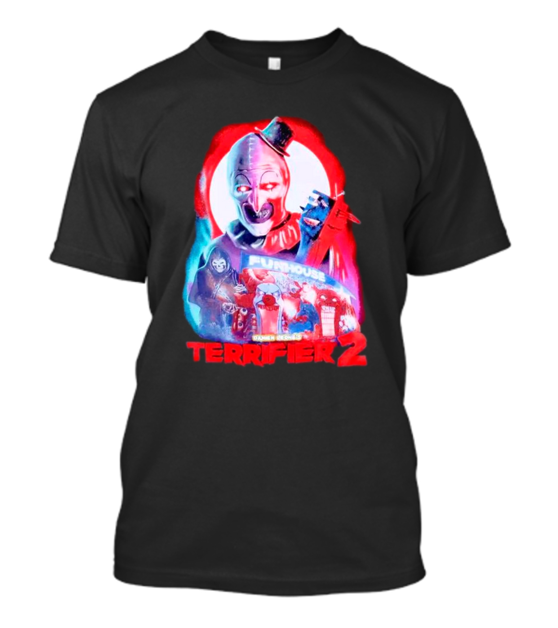 Terrifier 2 Clown Funhouse Compilation T-Shirt