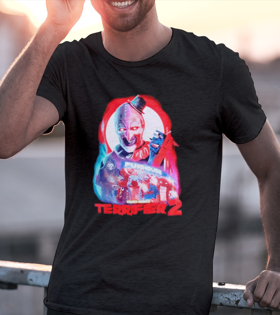 Terrifier 2 Clown Funhouse Compilation T-Shirt