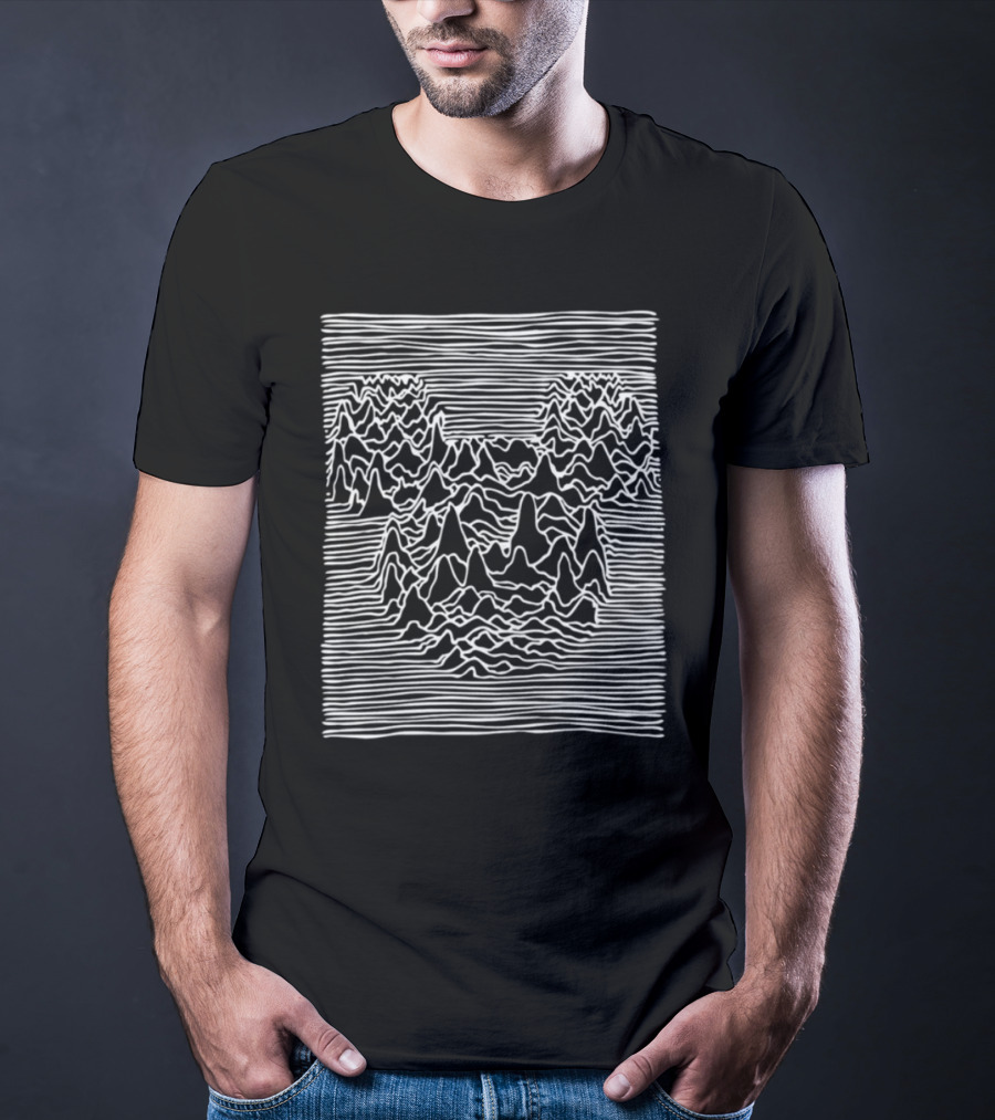 Vintage Joy Division Unknown Pleasures Mickey Mouse T-Shirt