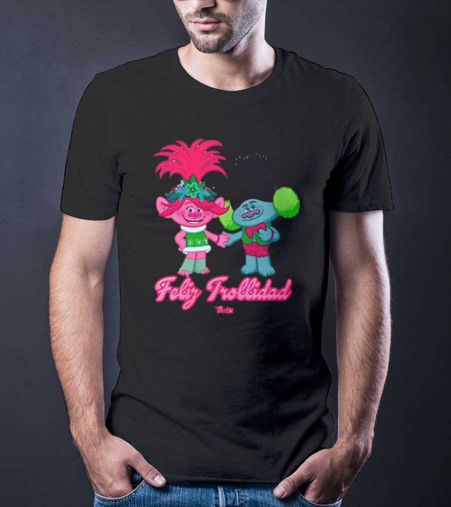 Feliz Trollidad Trolls Christmas T-Shirt
