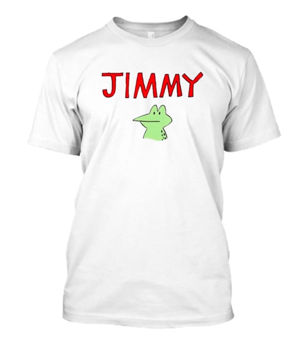 Jimmy Frog Meme Green Cartoon T-Shirt