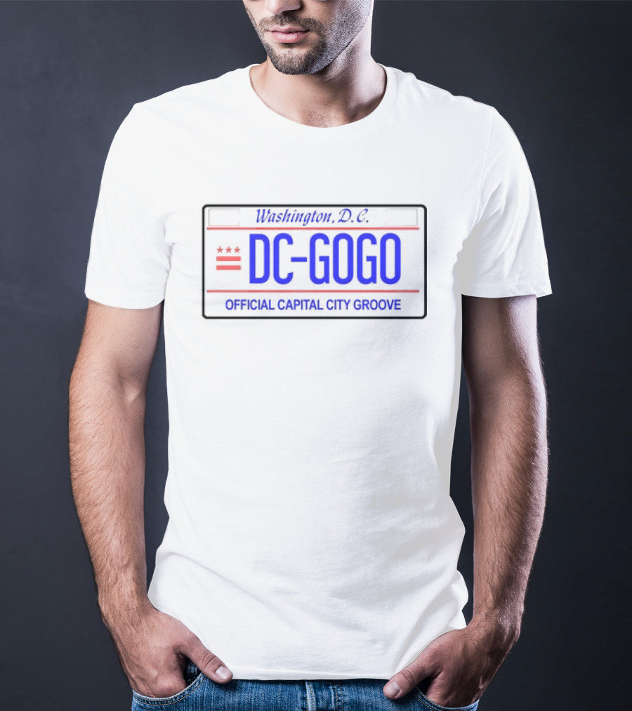 Washington D.C. DC-Gogo Official Capital City Groove T-Shirt