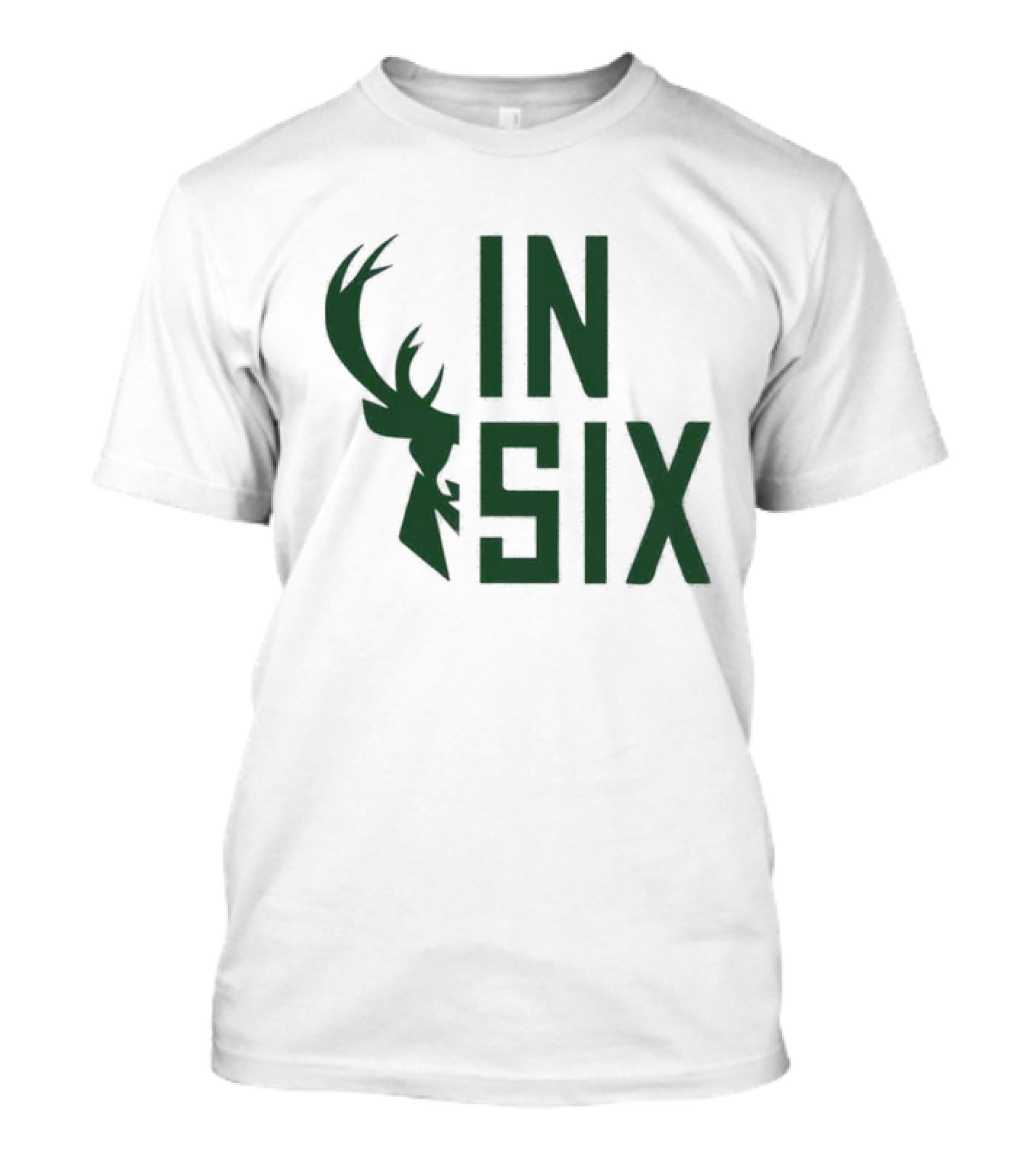 In Six Buck Deer Head T-Shirt