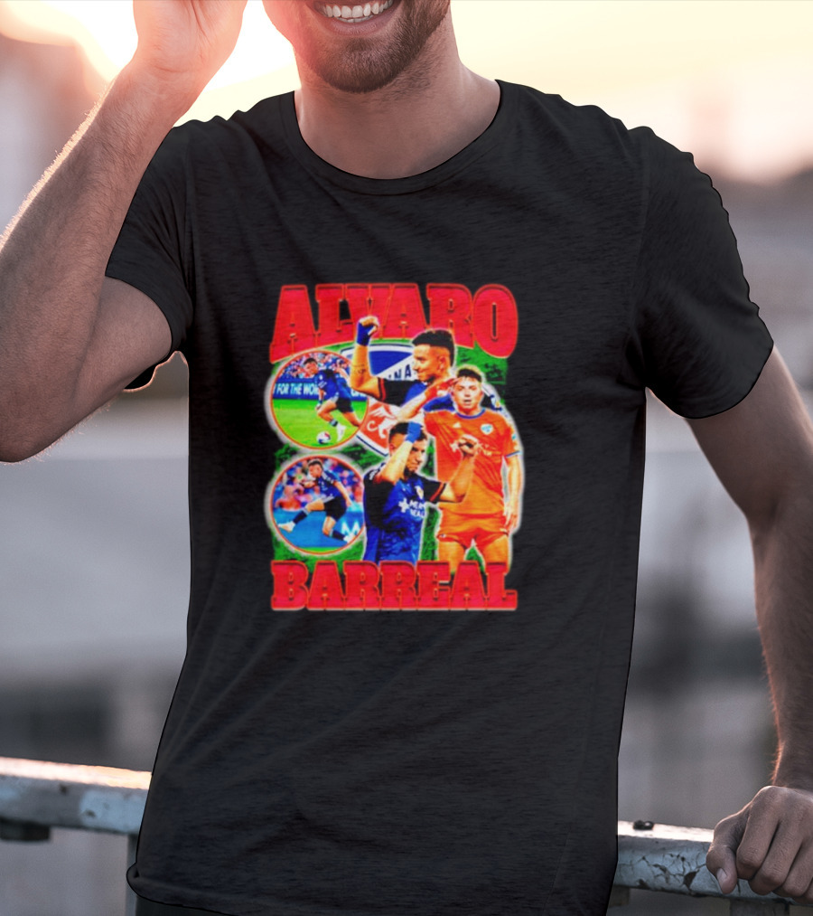 Alvaro Barreal Soccer Action Montage For The Noche T-Shirt
