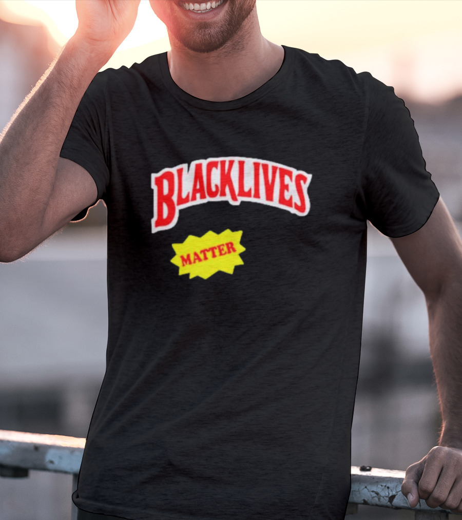 Black Lives Matter Backwoods Style Retro T-Shirt