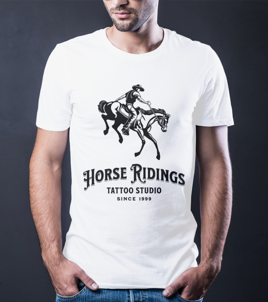 Horse Ridings Tattoo Studio Since 1999 T-Shirt