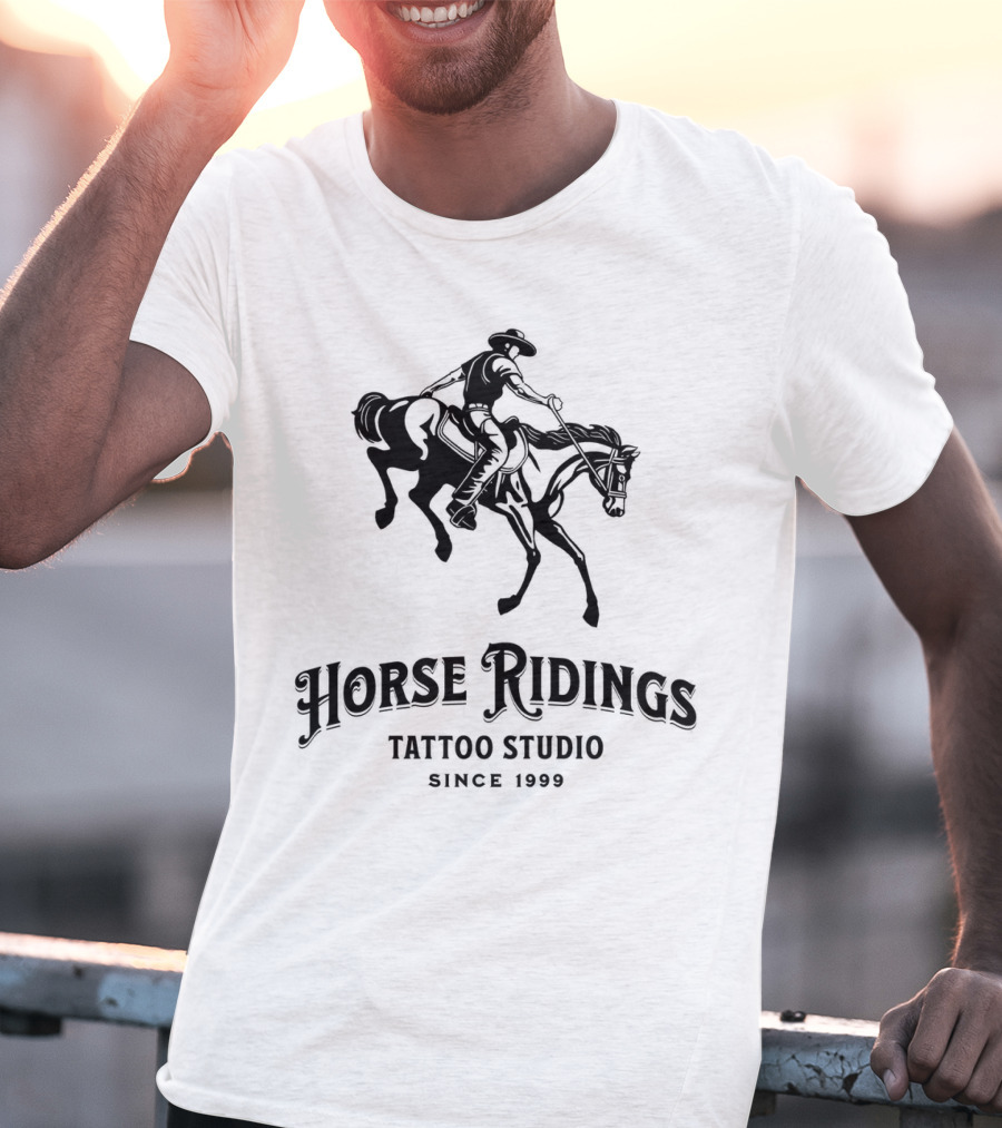 Horse Ridings Tattoo Studio Since 1999 T-Shirt