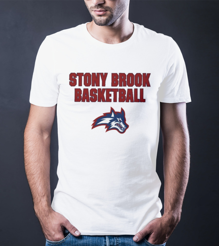 Stony Brook Basketball Seawolves Team T-Shirt