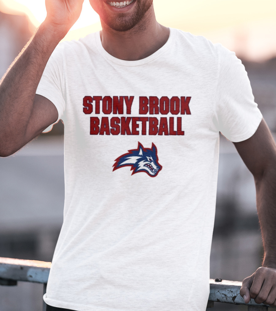 Stony Brook Basketball Seawolves Team T-Shirt