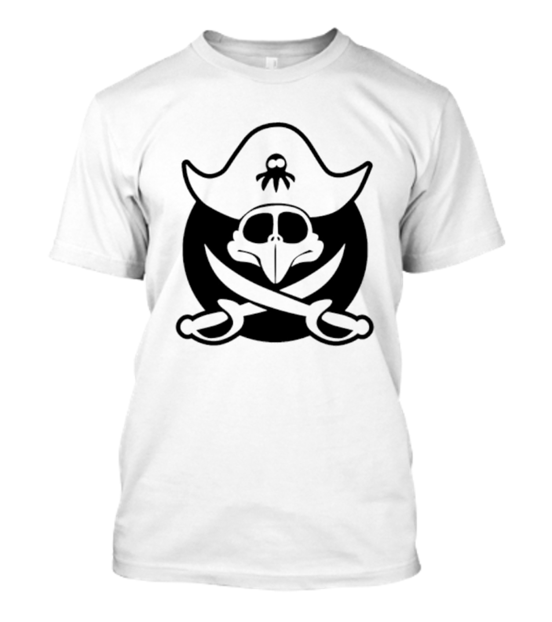 Sascha Grammel Frederic Pirat Skull And Crossed Swords Hat T-Shirt
