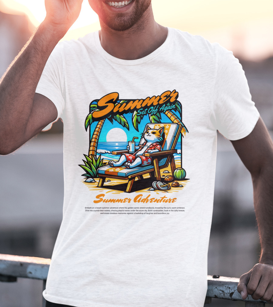 Summer Set Off Again Adventure T-Shirt