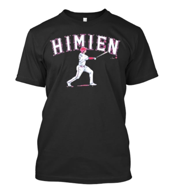 Marcus Semien Himien Baseball Player Swinging T-Shirt