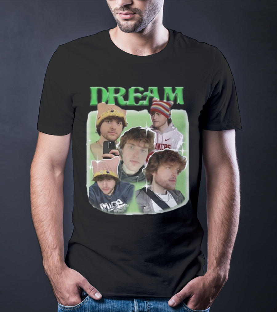 Dream Dreamwastaken Collage Hat Hoodie Star Glow T-Shirt