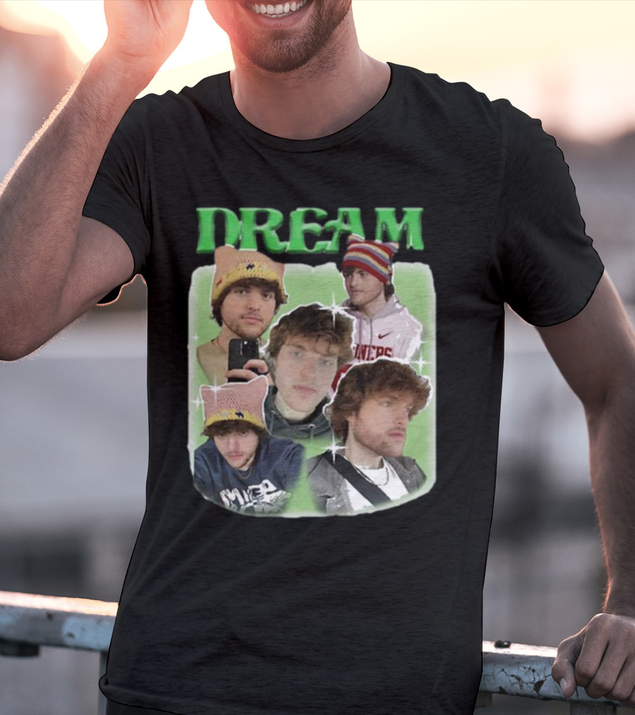 Dream Dreamwastaken Collage Hat Hoodie Star Glow T-Shirt