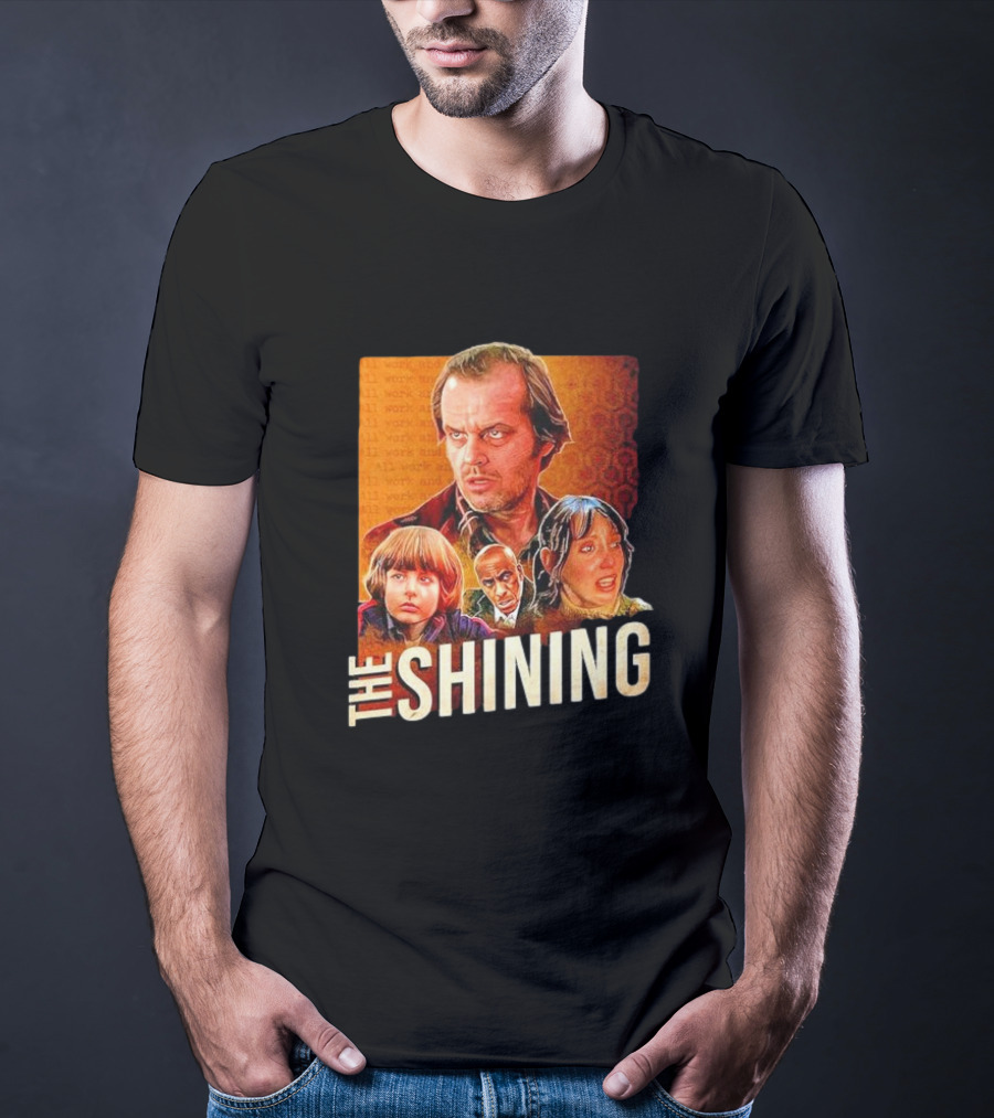 The Shining Jack Torrance Classic Halloween Scene T-Shirt