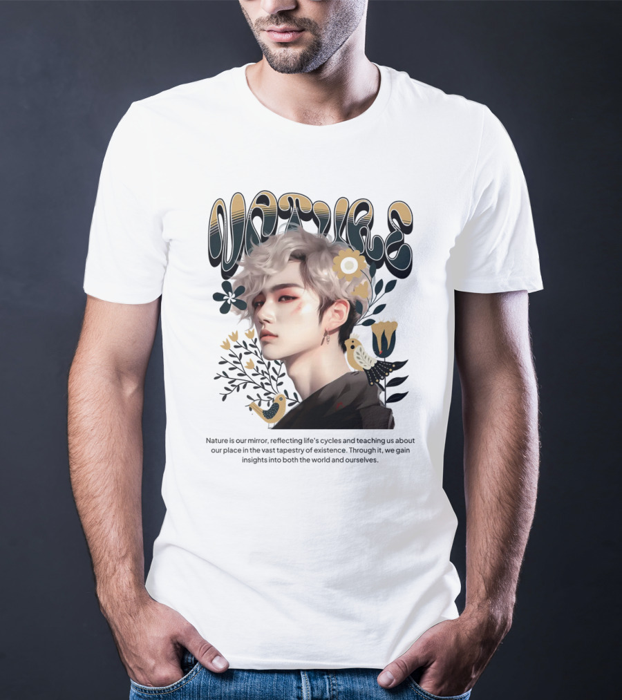 NATURE Floral Reflections Of Life And Existence T-Shirt