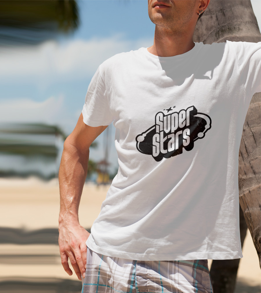 Super Stars Galaxy Orbit And Stars T-Shirt