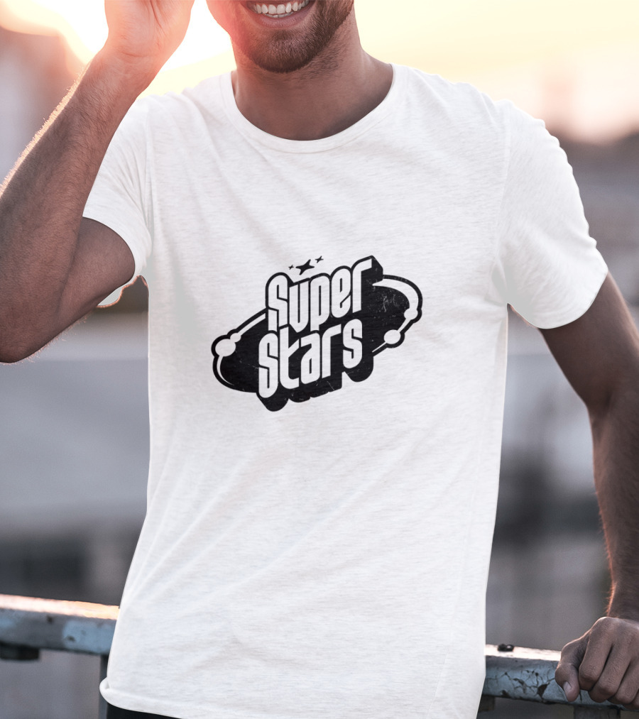 Super Stars Galaxy Orbit And Stars T-Shirt