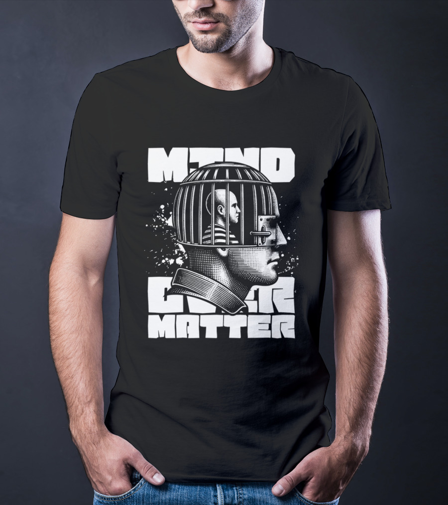 MIND OVER MATTER Prisoner Head T-Shirt
