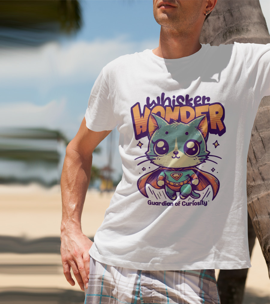 Whisker Wonder Guardian Of Curiosity T-Shirt