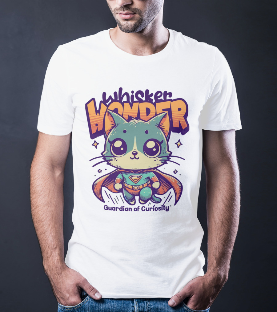 Whisker Wonder Guardian Of Curiosity T-Shirt