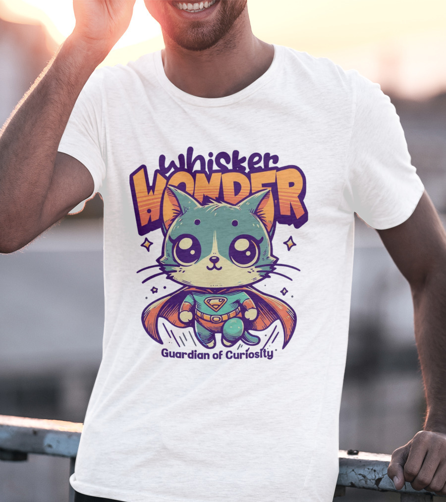 Whisker Wonder Guardian Of Curiosity T-Shirt