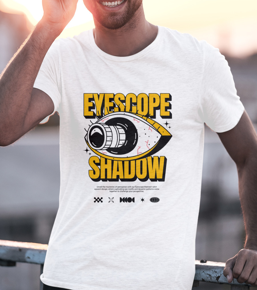 EYESCOPE SHADOW Lens Perception Perspective T-Shirt