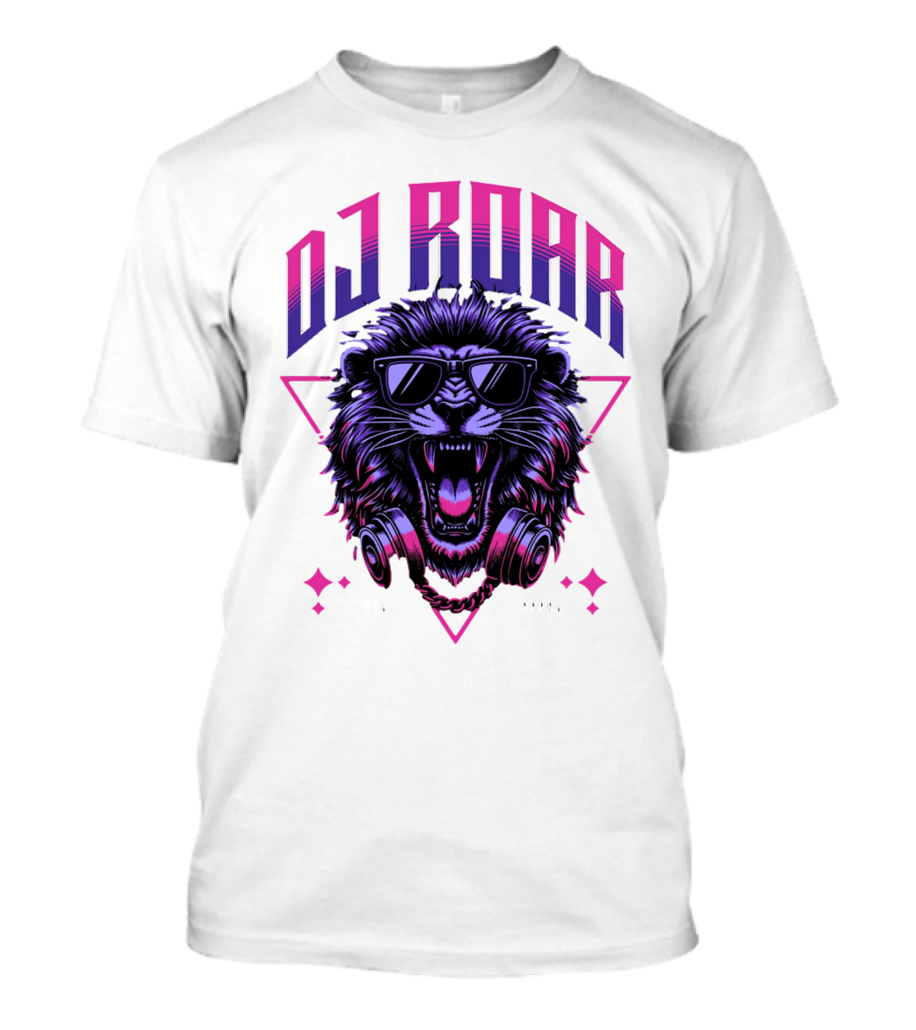 DJ Roar Lion Head HTTL Apparal T-Shirt