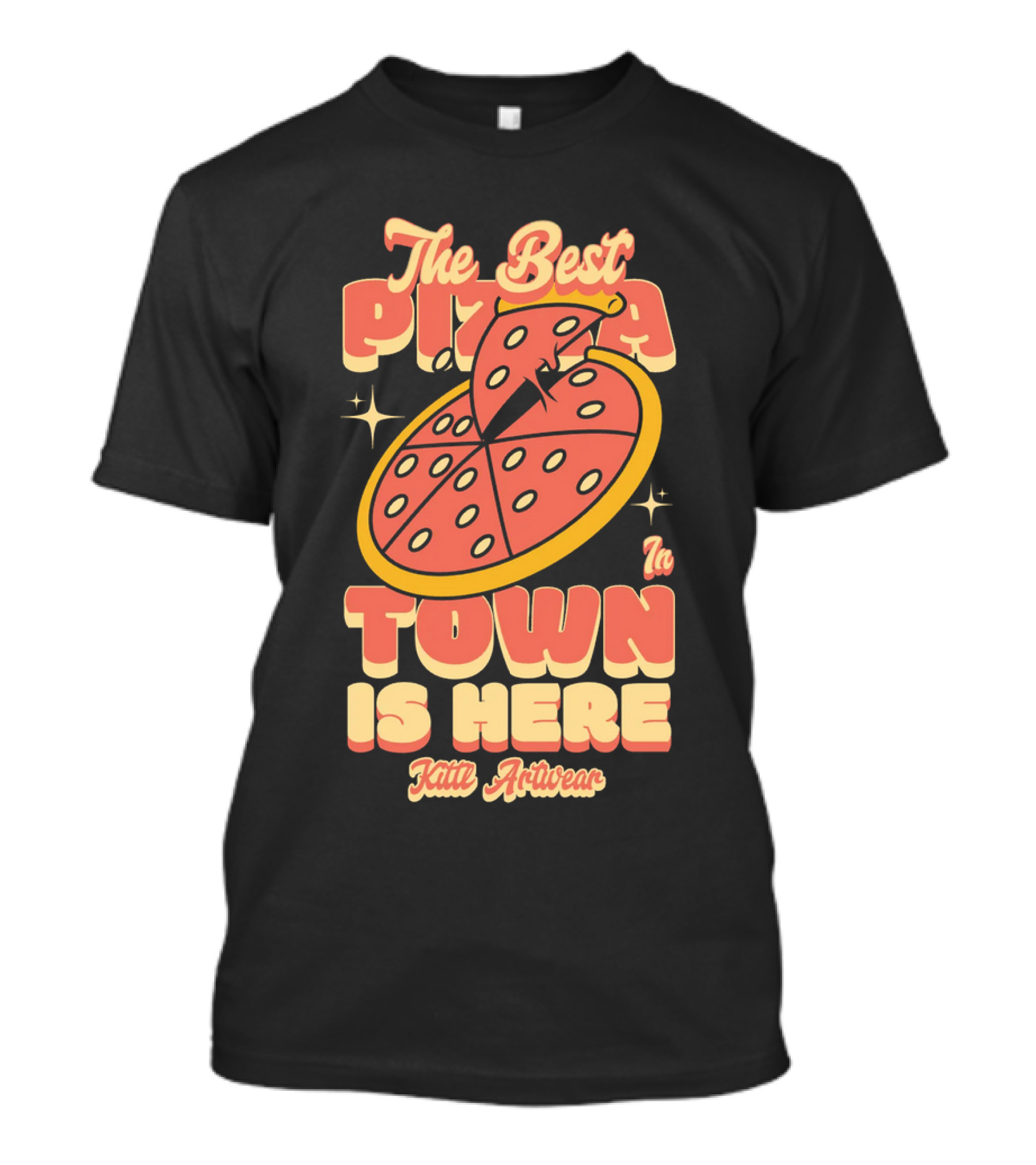 The Best Pizza In Town Is Here Kith Activewear T-Shirt