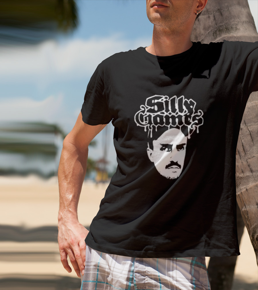 Silly Games Cream Crew Face T-Shirt