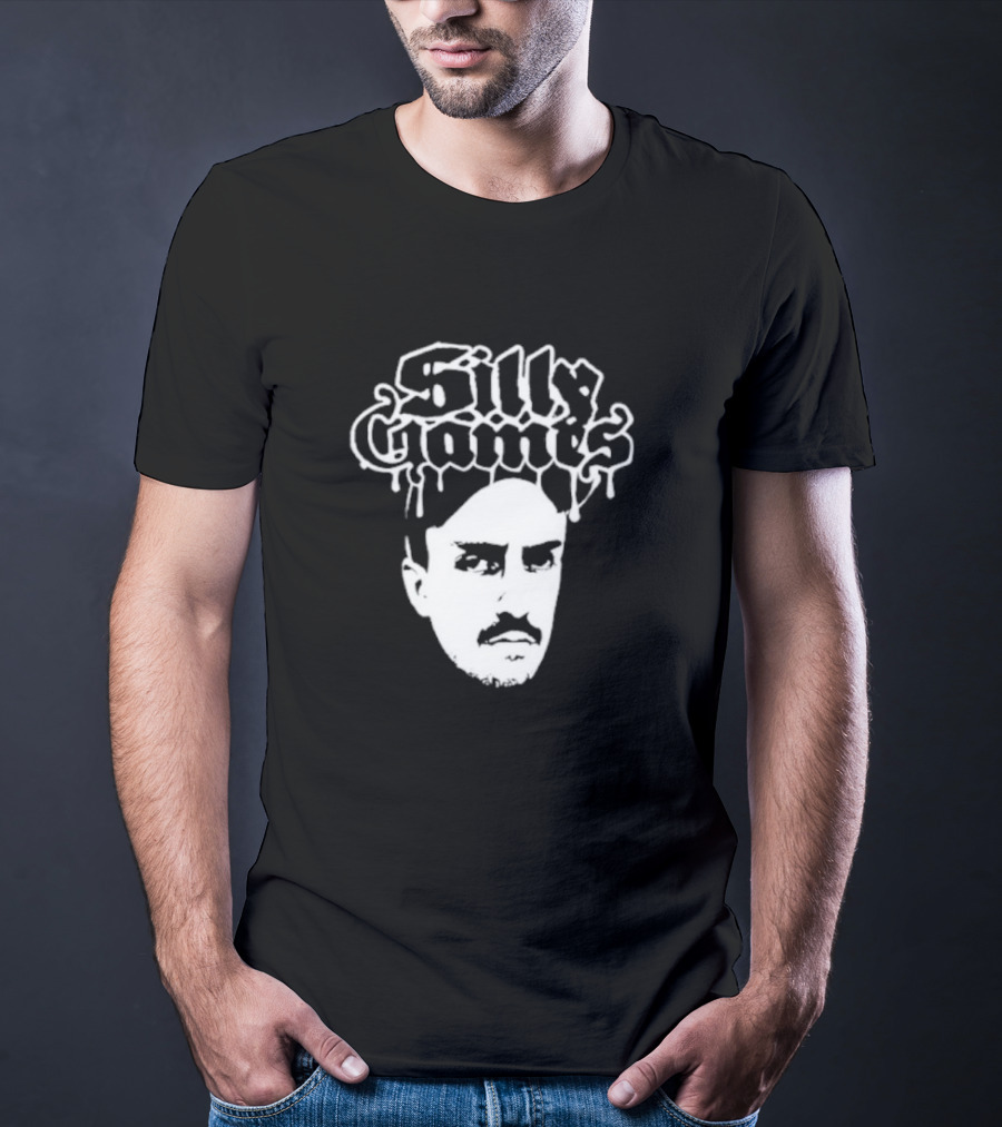 Silly Games Cream Crew Face T-Shirt