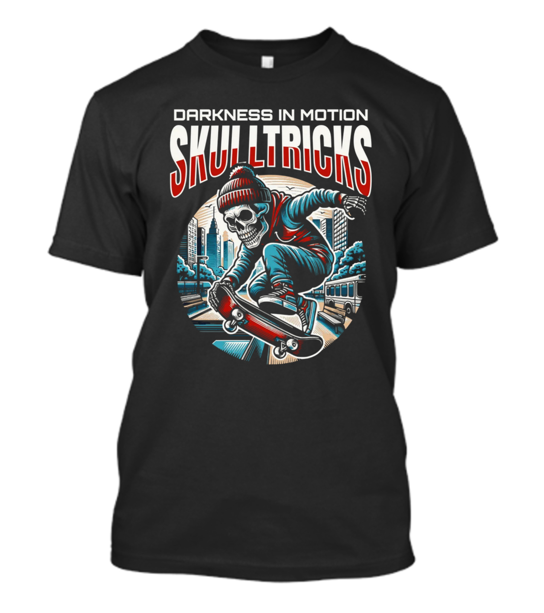 DARKNESS IN MOTION SKULLTRICKS T-Shirt