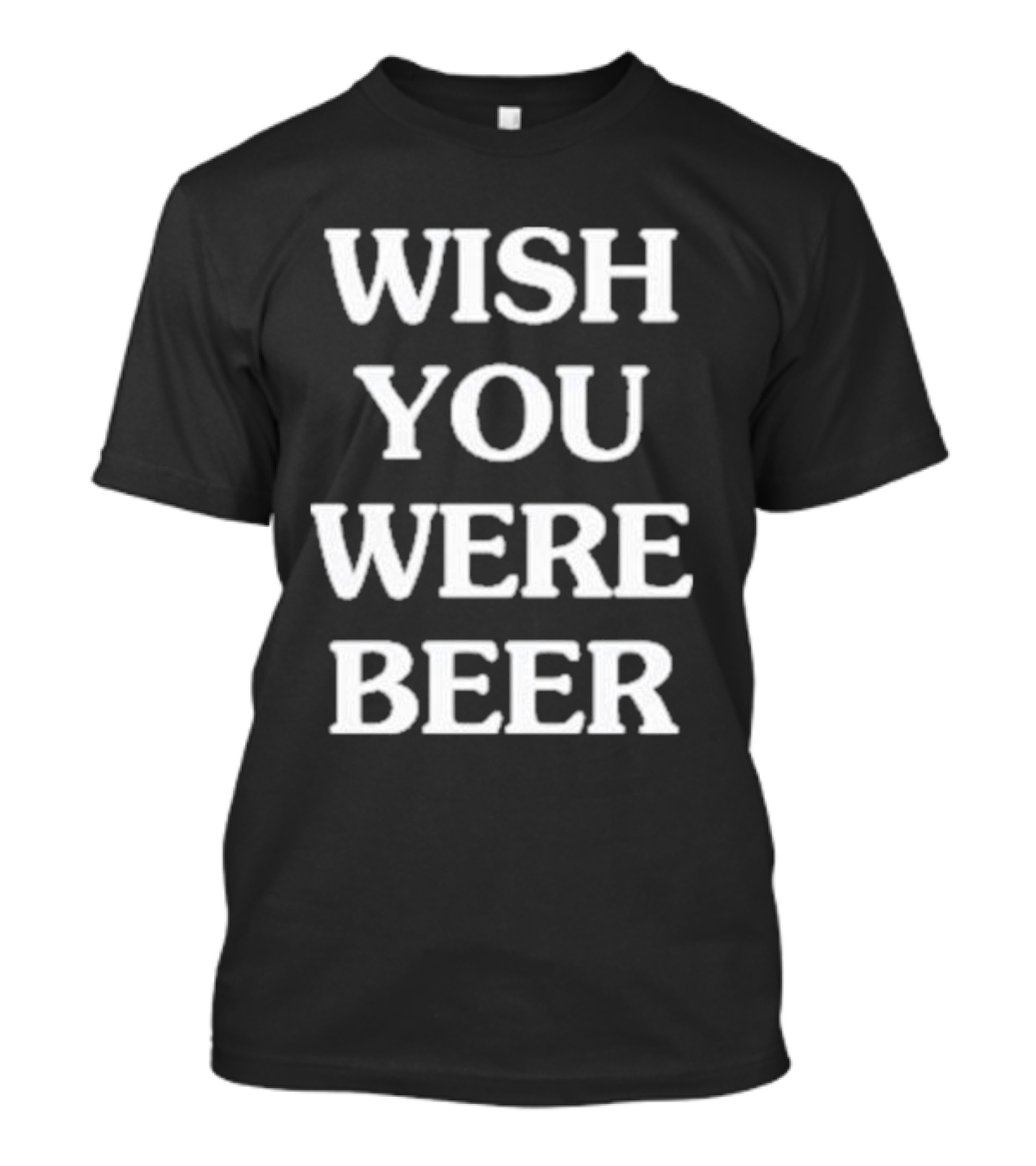 Kansas City Wish You Were Beer Text T-Shirt