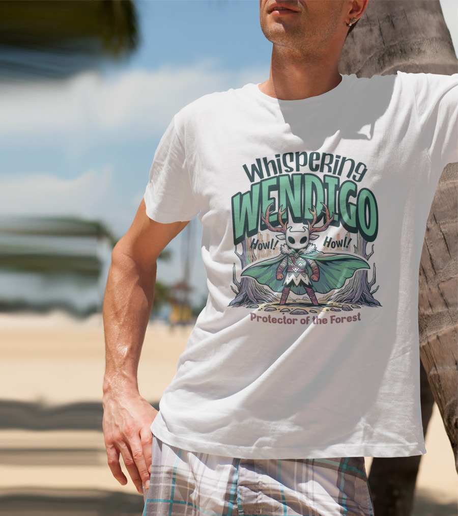 Whispering Wendigo Protector Of The Forest T-Shirt