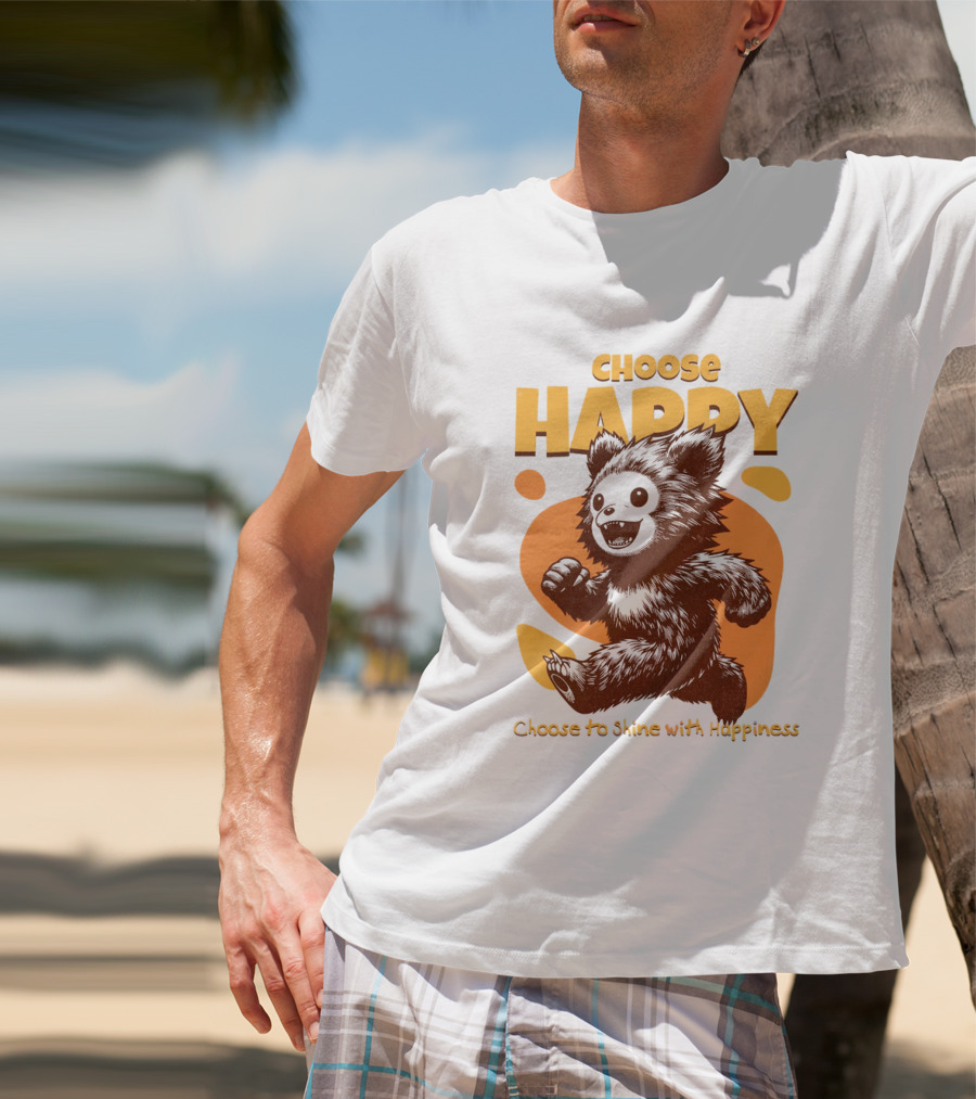 Choose Happy Choose To Shine With Happiness T-Shirt