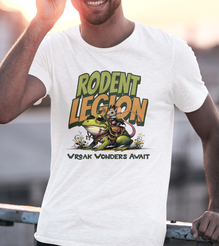 Rodent Legion Vroak Wonders Await T-Shirt