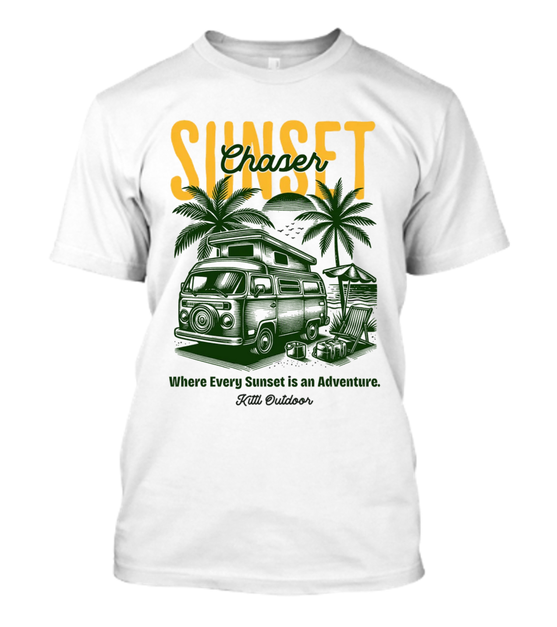 Sunset Chaser Where Every Sunset Is An Adventure Kittl Outdoor T-Shirt